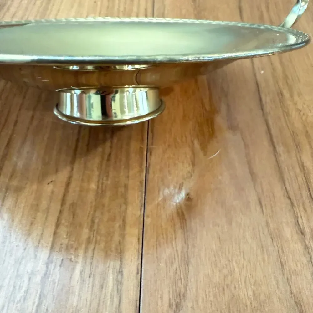 Brass Basket Twisted Handle Sweden 9